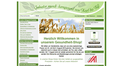 Desktop Screenshot of kraeuter-gesundheit-shop.at
